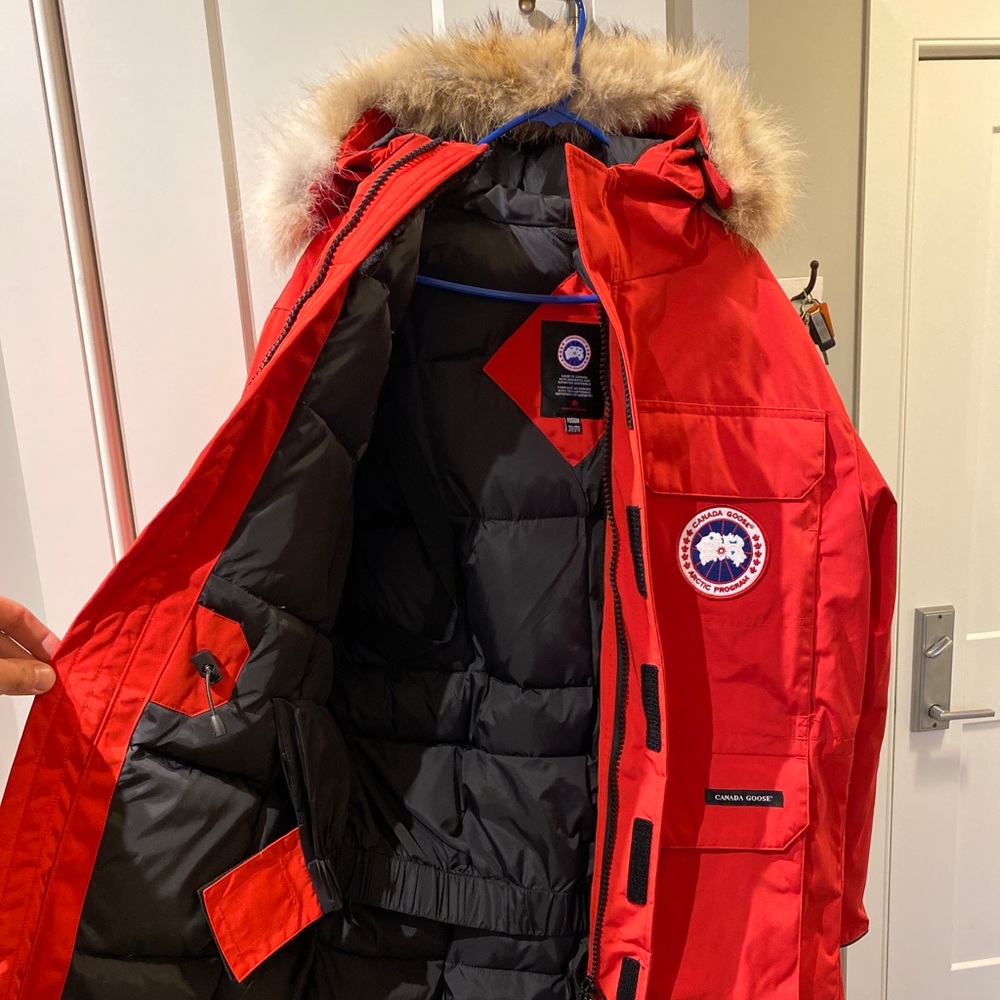 Canada Goose Red Expedition Parka - Men’s 2XL slim